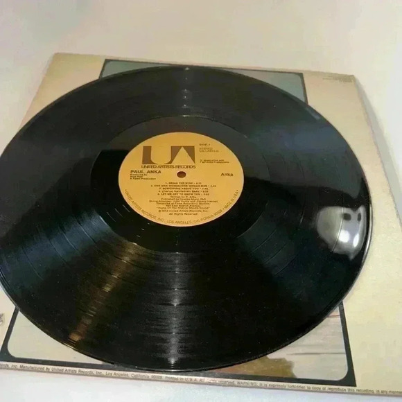Paul Anka Vinyl Record Album / 1974 - Picture 7 of 8